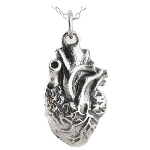 3d heart charm