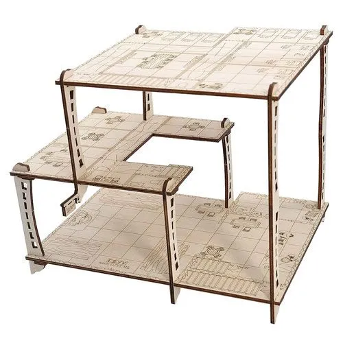 three level battle map