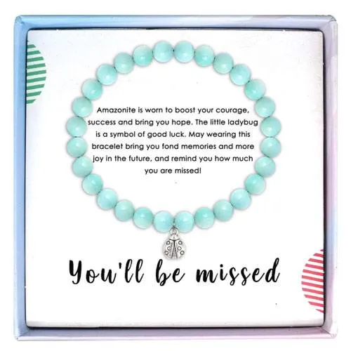 amazonite bracelet gift