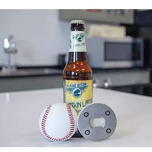 baseball bottle opener