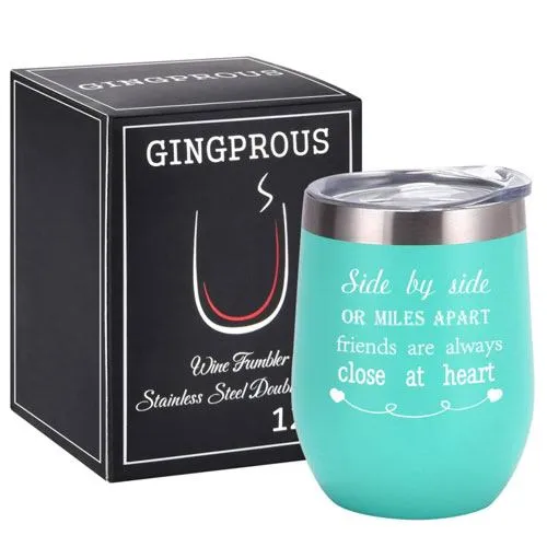 best friends wine tumbler