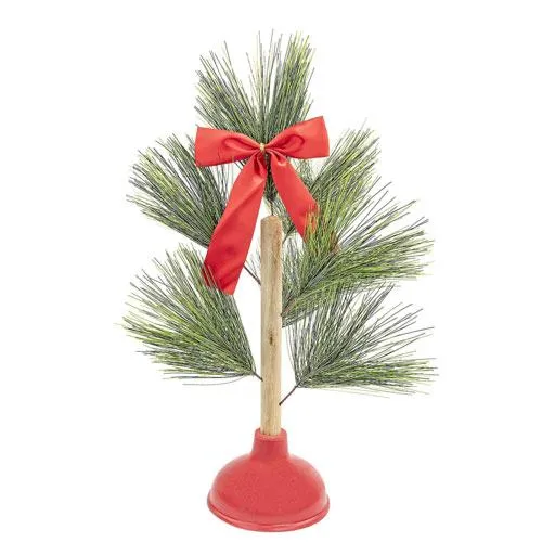 plunger christmas tree
