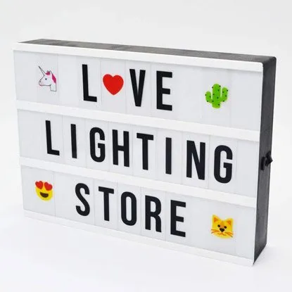 cinema light box
