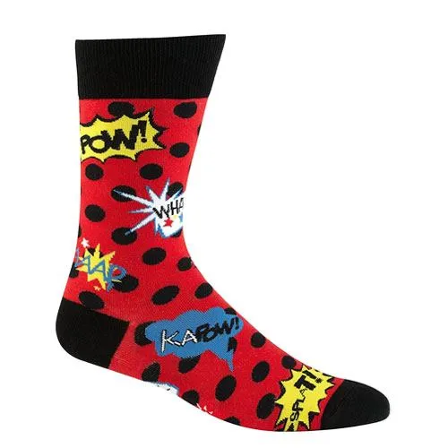 comic book action socks