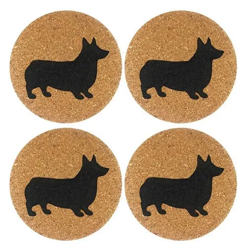 cork coasters set