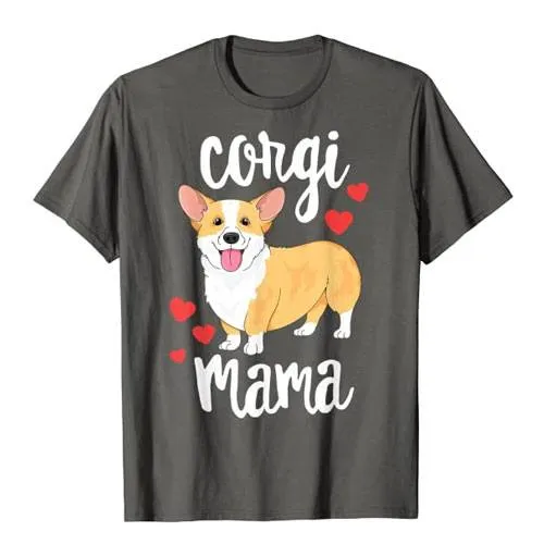 corgi mama t-shirt