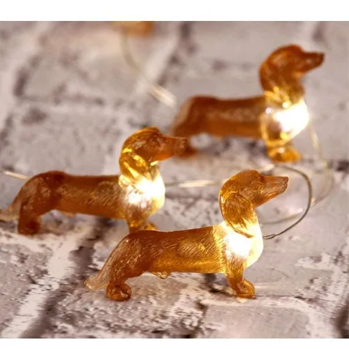 LED dachshund lights