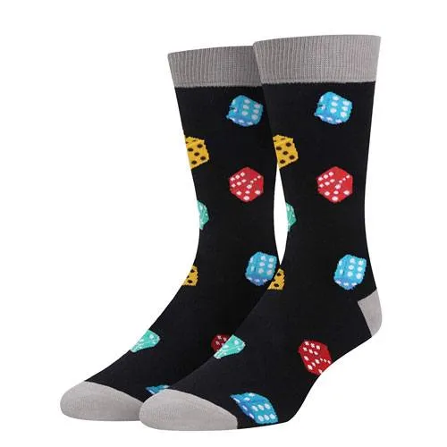 dice socks pair