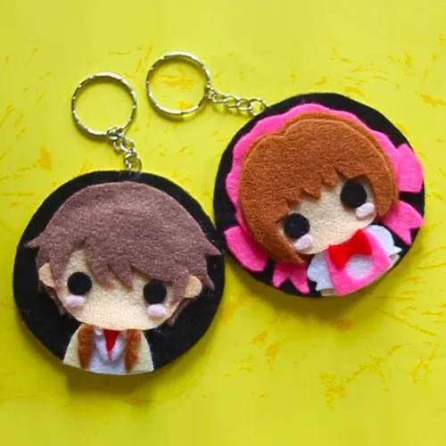diy anime keychain