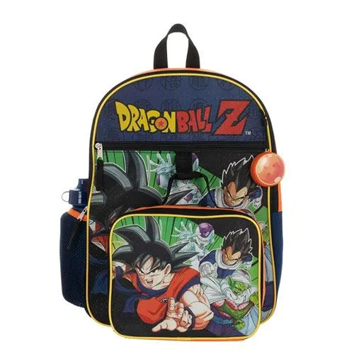 dragon ball school backpack set