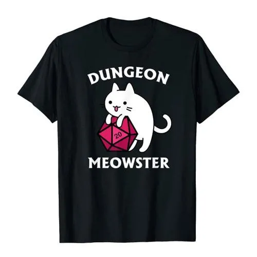 dungeon meowster t shirt