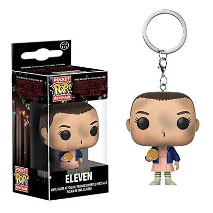 stranger things eleven keychain