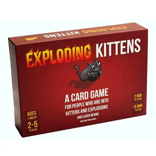 exploding kittens card game