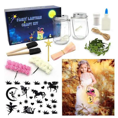 fairy lantern craft kit gift