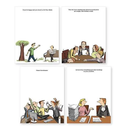 funny office notepads