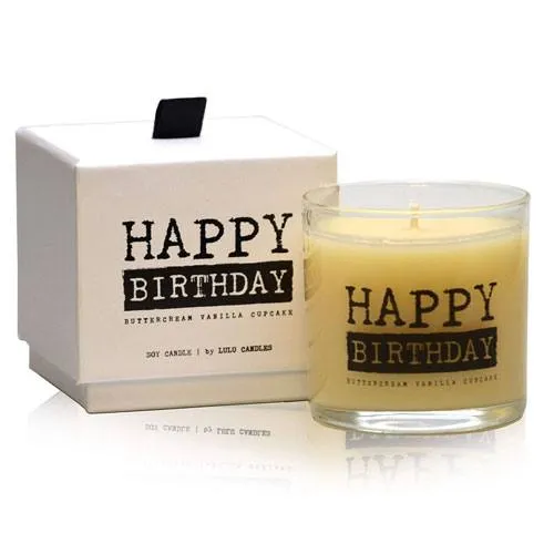 happy birthday candle