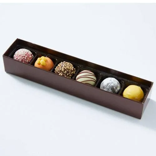 happy birthday chocolate truffles