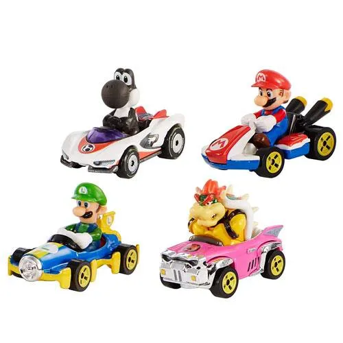 hot wheels mario kart cars