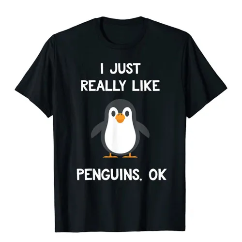 i really like penguins tee