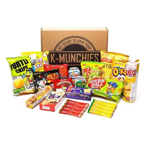korean snack box