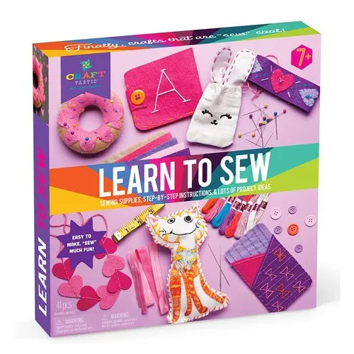 learn to sew craft kit