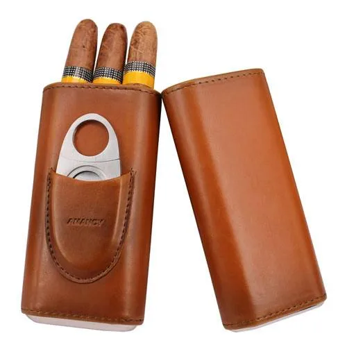 leather cigar case