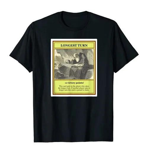 catan longest turn game night shirt