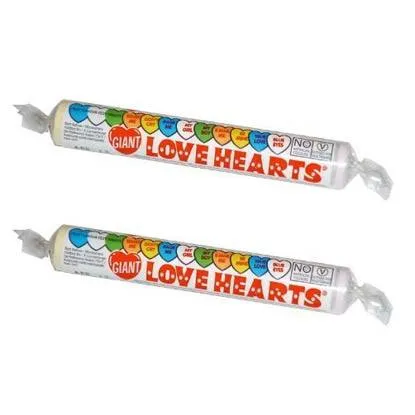 love hearts candy
