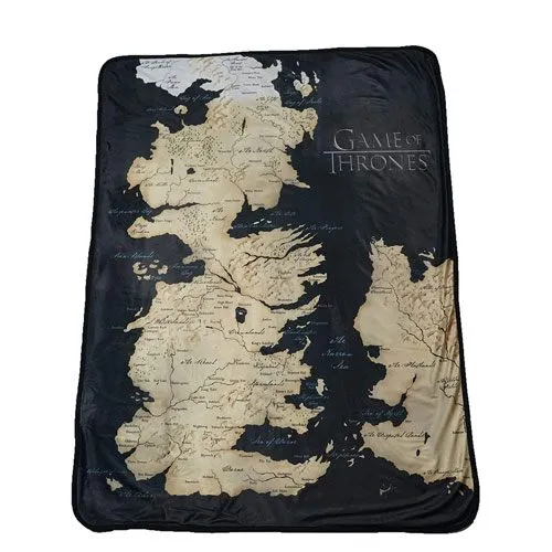 map of westeros throw blanket