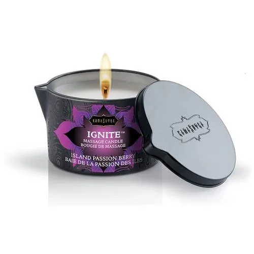 massage oil candle