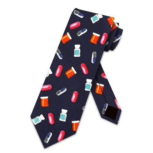 medicine pills tie