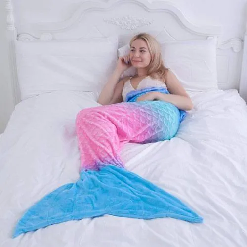 mermaid tail blanket
