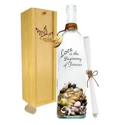 custom message in a bottle