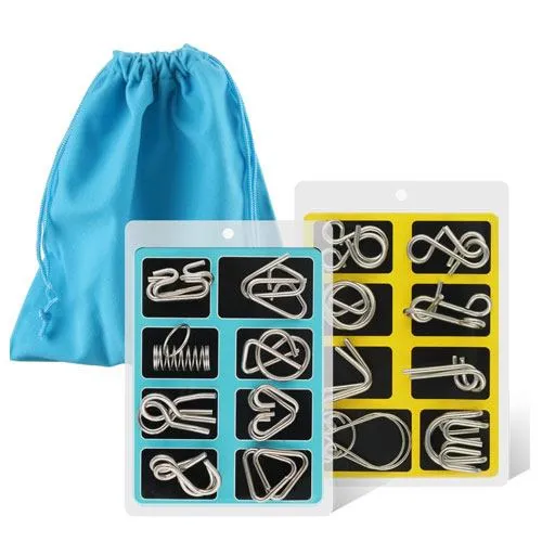 metal wire puzzle set