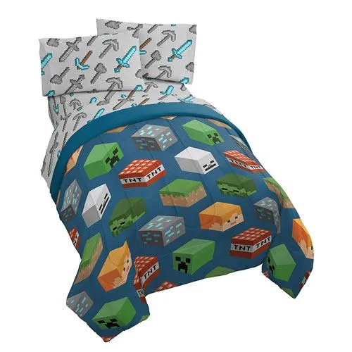 minecraft twin bed set