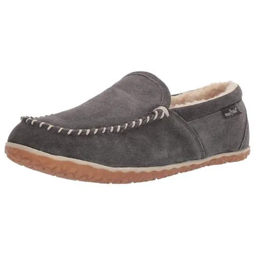 moccasin suede slippers