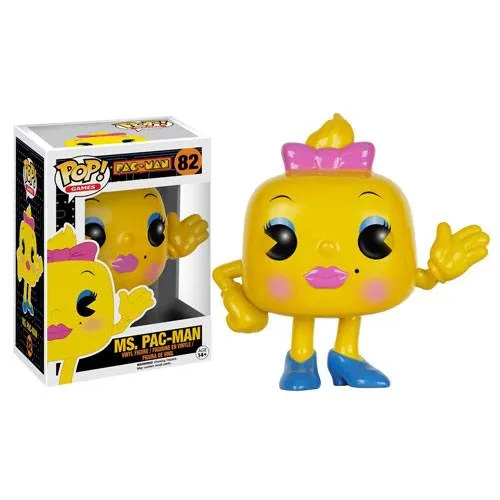 miss pac-man figurine