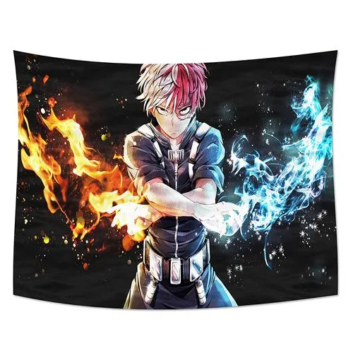 my hero academia wall tapestry