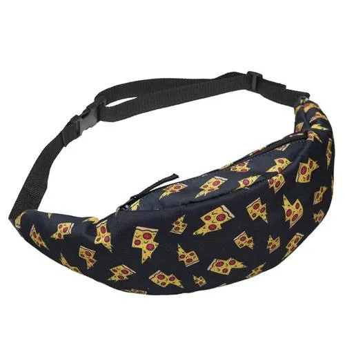 pattern waist bag