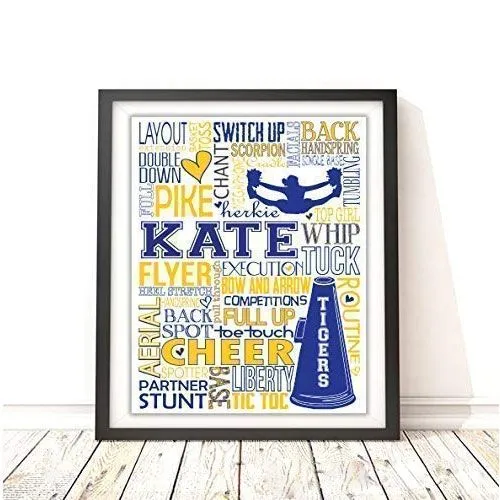 personalized typography print