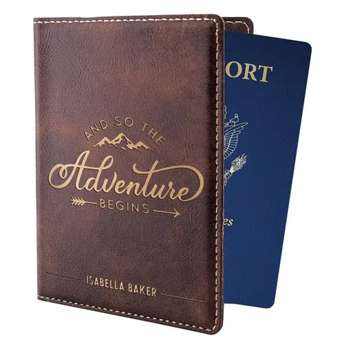 personalized passport holder