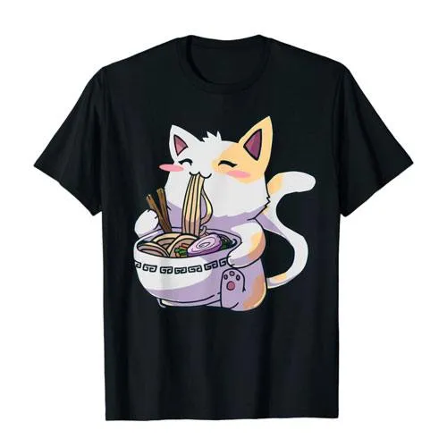 ramen cat tee