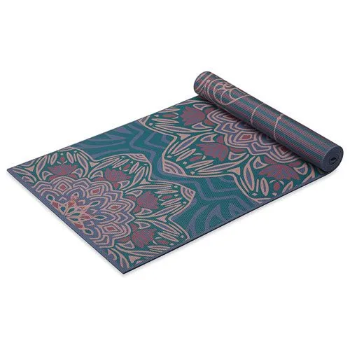 reversible print yoga mat