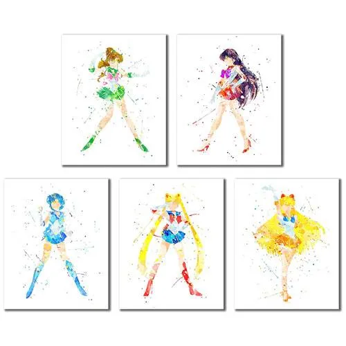 sailor moon art prints