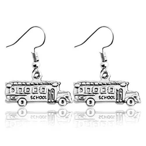 school bus earrings jewelry