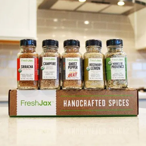 seasoned sea salts gift set