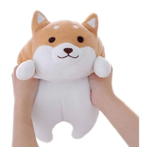 shiba dog pillow