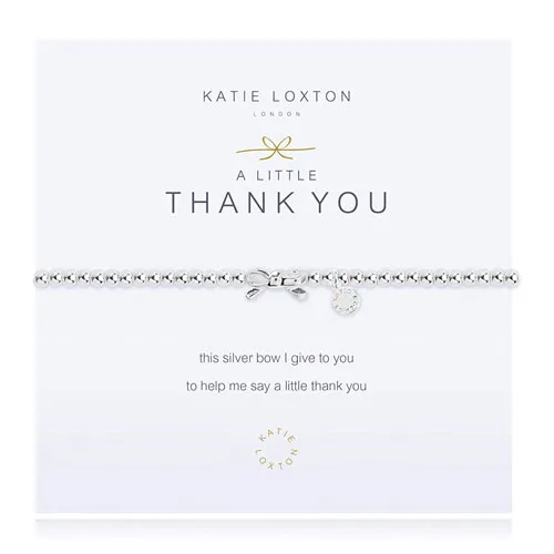 silver bow bracelet