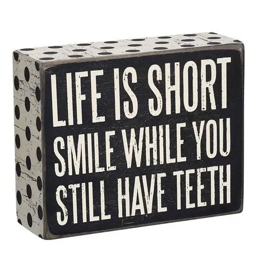 dentist office sign box