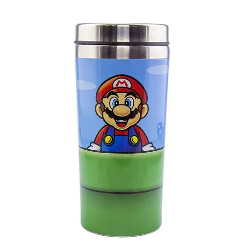 super mario travel mug